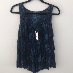 Tiered Sleeveless Top by Express NWT